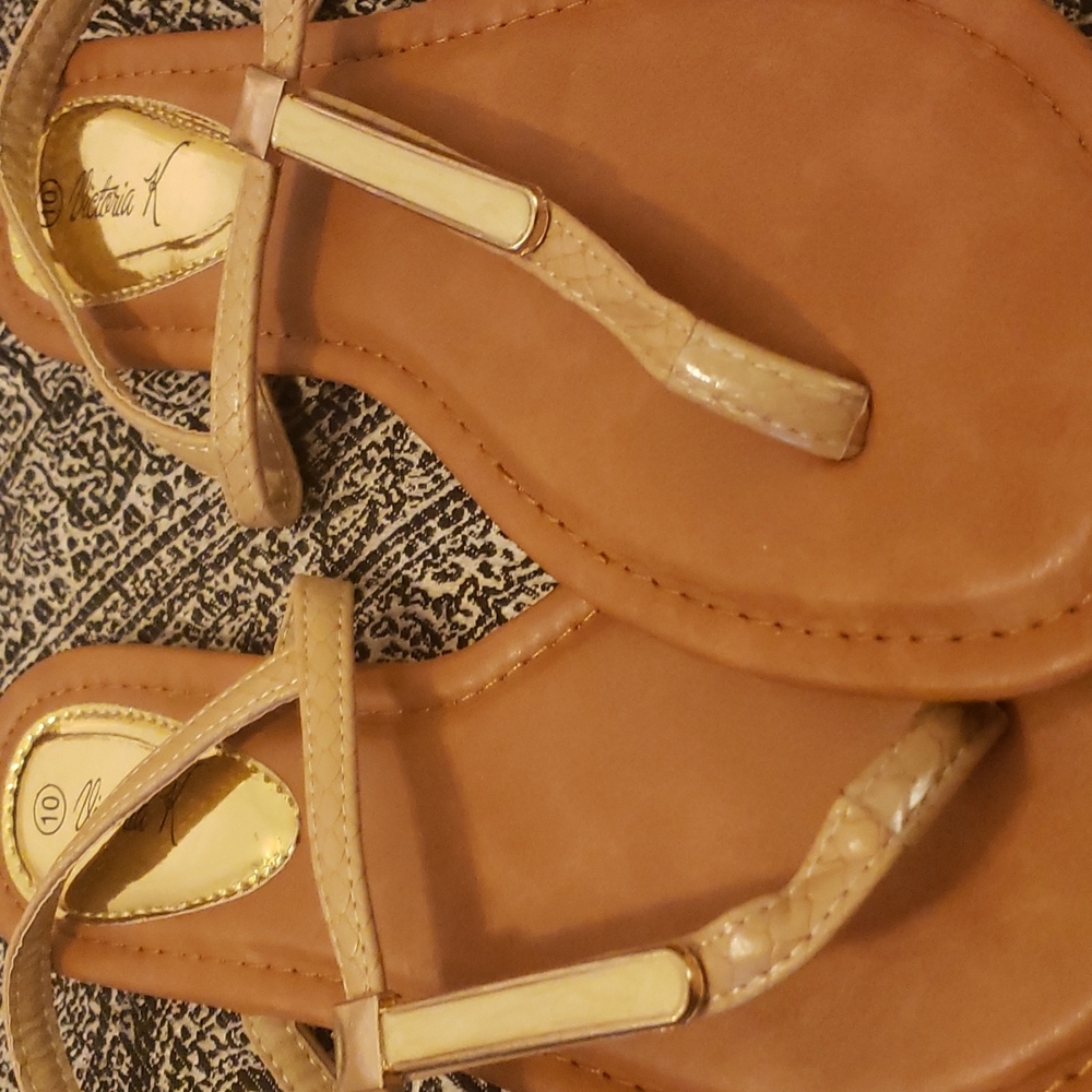 Two pair of sandals